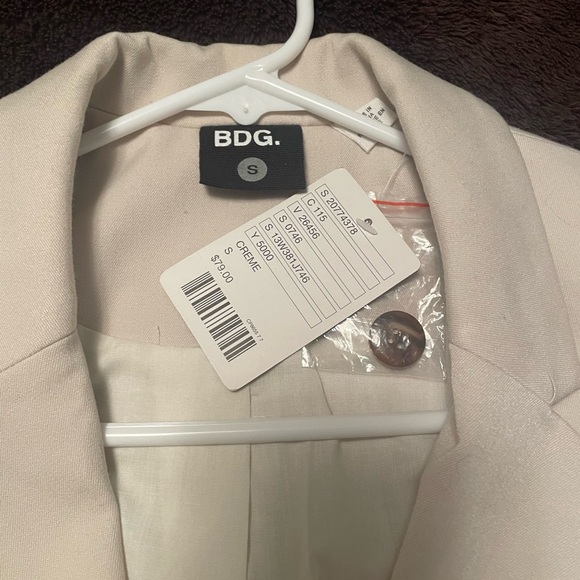 BDG Blazer in crème - Picture 3 of 4
